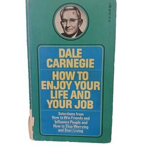 Dale Carnegie How To Enjoy Your Life And Your Job VINTGE 4th EDITION Pocket
